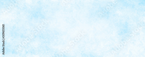Abstract white blue winter background with space for text or image