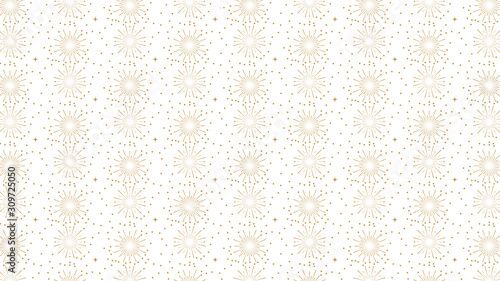 Pattern design of fireworks for new year eve or new year party. Decorative pattern design. Modern pattern background design