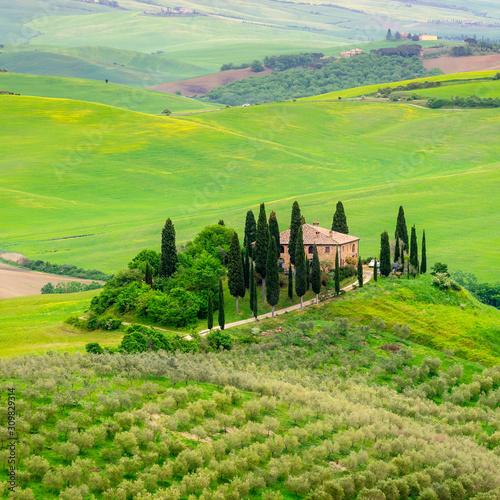 Tuscany spring, Landscape, Italy, Europe
