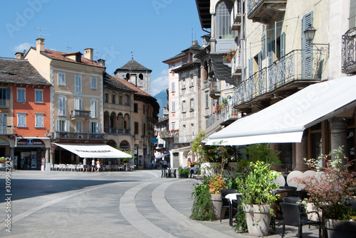 Piazza principale di Domodossola