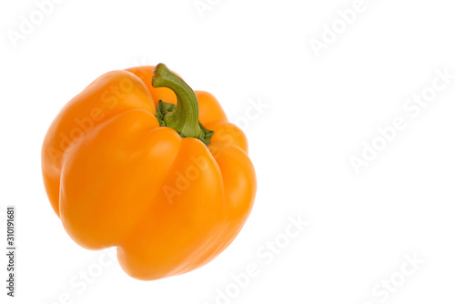 Orange Bell Peppers . 