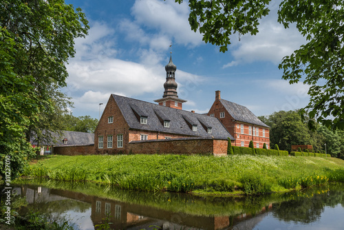 Das Schloss vor Husum in Nordfriesland; Deutschland