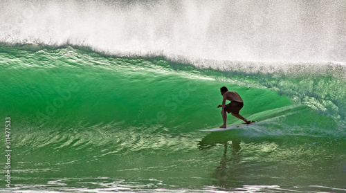 Surfing Burleigh Heads