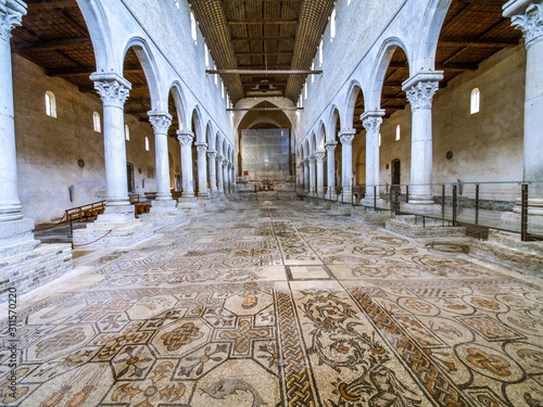 UNESCO Weltkulturerbe, Aquileia Basilika, Italien, Friaul, Julis