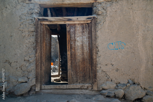 Streets of Ishkashim in Afghanistan