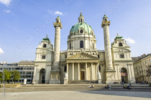 Karlskirche, Österreich, Wien, Karlsplatz
