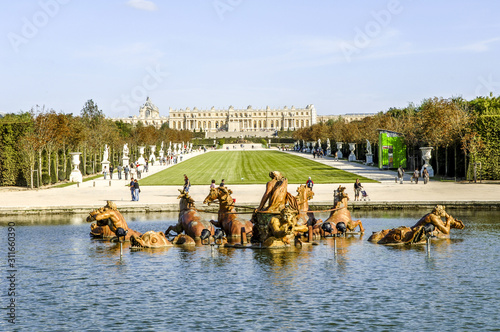 Paris, Schloss Versailles, Apollo Brunnen, Frankreich, Versaille