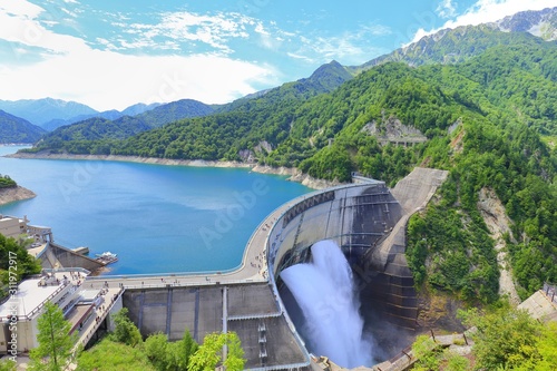 Stream, Kurobe Dam observatory, Water resources