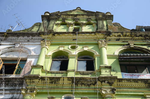 Haus in Rangun, Myanmar