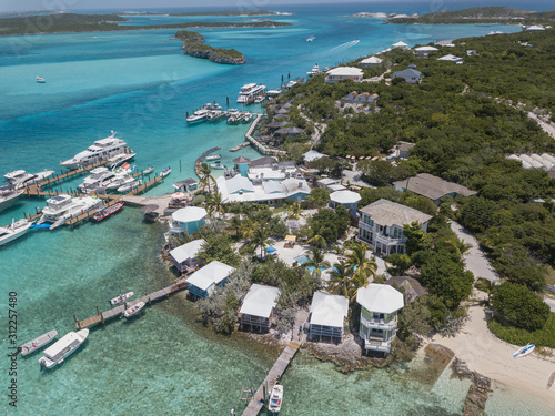 Bahamas Yacht Club. Staniel Cay near pig beach