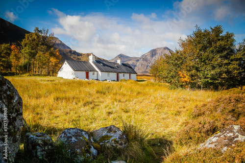 Cottage in the Scottish Highlands