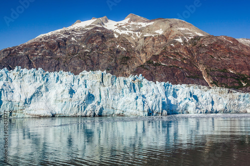 Alaska. Margerie glacier in the Glacier Bay National Park.