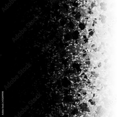 Misty Black and White Transition Graphic Texture Background