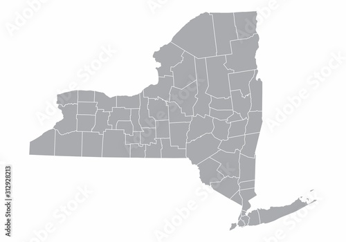 New York State map