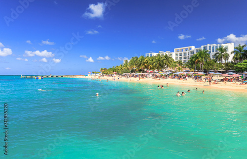 Doctor's cave beach in Montego Bay Jamaica