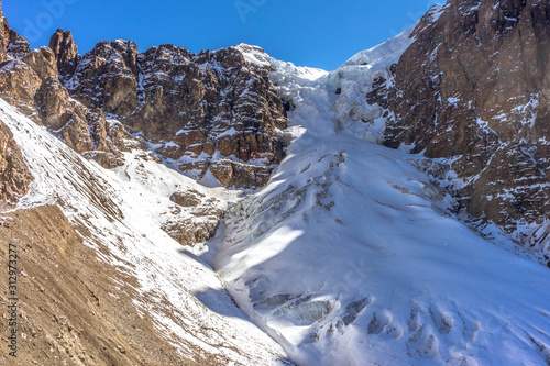 Glacier view in Bolivia