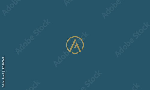Alphabet / number icon logo A1