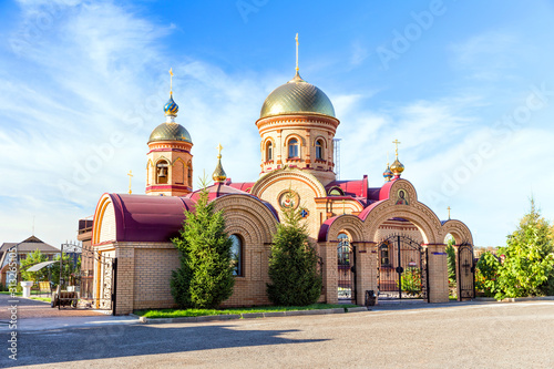 Church of Matrona of Moscow. Village of Major, Orenburg region. Russia