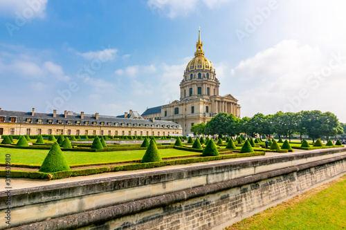 Les Invalides (National Residence of the Invalids) in Paris, France