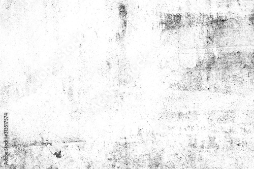 Abstract texture dust particle and dust grain on white background. dirt overlay or screen effect use for grunge and vintage image style.