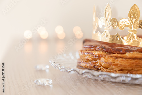 Galette des rois during the epiphany