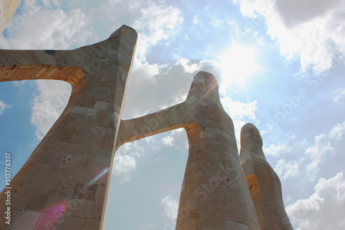 Monument of Zalongo or Zalogo Preveza Greece