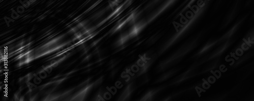 Dark black abstract wave illustration backdrop design