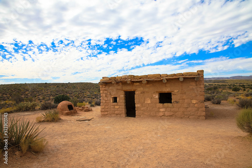 Building of the ancient Indians of the Hopi tribe