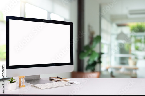 laptop monitor digital pc desk Mockup