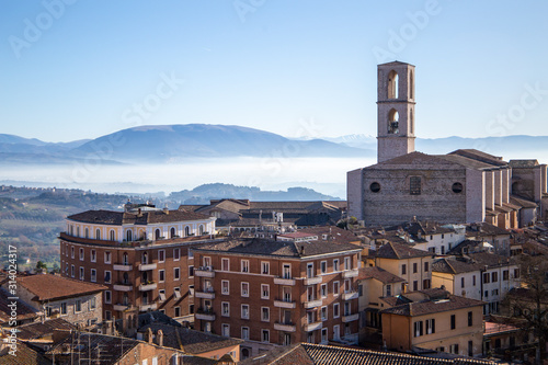 perugia capital of Umbria Italy Europe