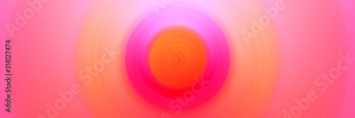 Abstract round background. Concentric diverging colored circles.