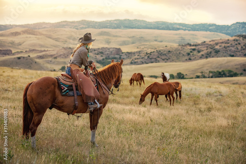 Working Cowgirl