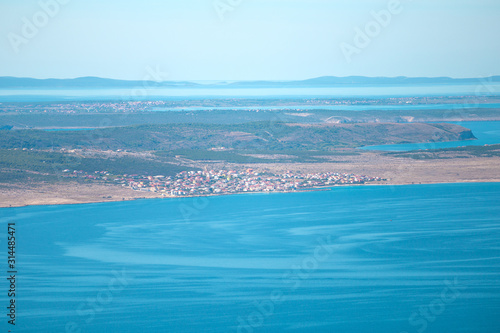 sea and coast of croatia.