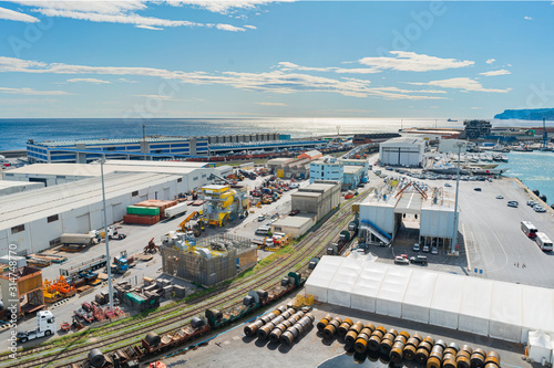 Port of Savona Vado, terminals. Italy