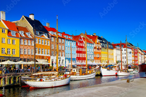 Nyhavn Kopenhagen Dänemark