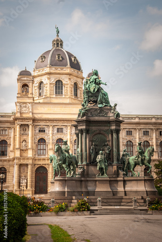 Empress Maria Theresia monument and Natural History Museum at Maria-Theresien-Platz, Vienna (German: Naturhistorisches Museum Wien) is a large natural history museum located in Vienna, Austria