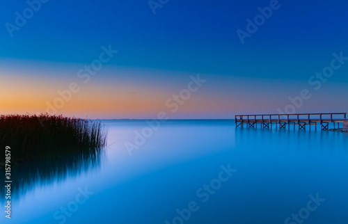Sunset Over Lake Albert South Australia