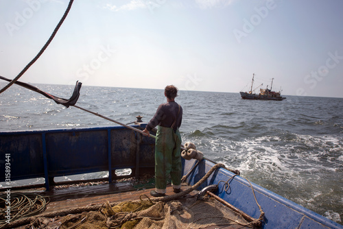 Ukraine, Sea of Azov, industrial fishing, Azov goby