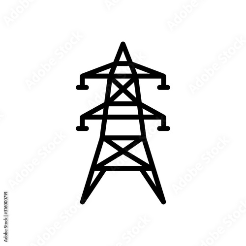 Industrial icon : electric tower design trendy