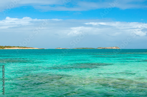 Antigua island and coast - Saint John's - Antigua and Barbuda - Caribbean tropical sea