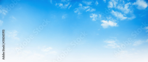 blue sky with white cloud background