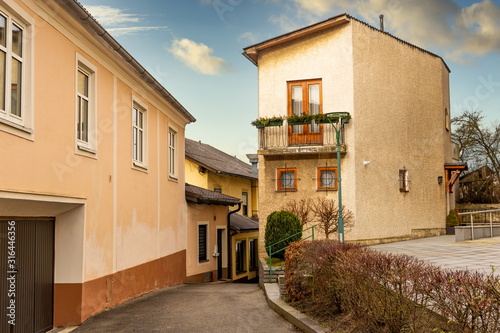 Small town Schrems in Lower Austria.