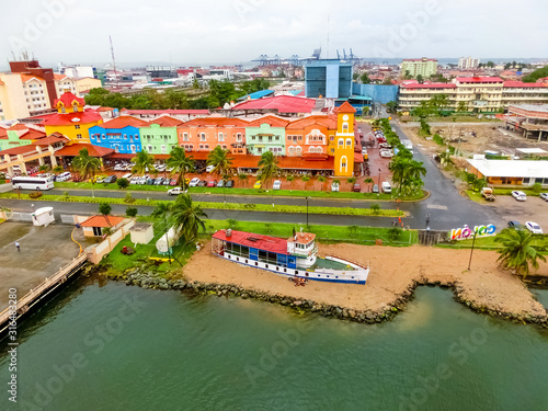 Colon is a sea port on the Caribbean Sea coast of Panama.