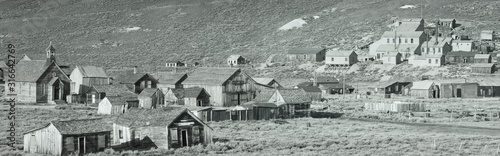 This is an old ghost town from around 1859. It was known as the Baddest Town in the West during the gold rush period.