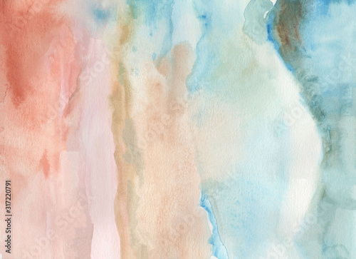 hand painted abstract watercolor background