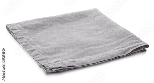 Natural grey cotton napkin