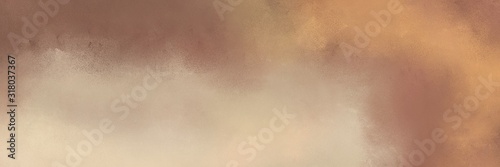 antique horizontal background header with rosy brown, pastel gray and pastel brown color