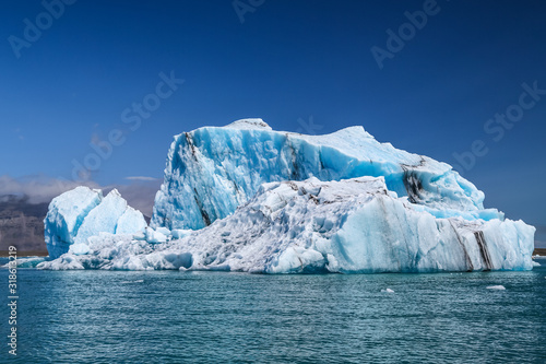 Iceberg pour illustration du réchauffement climatique