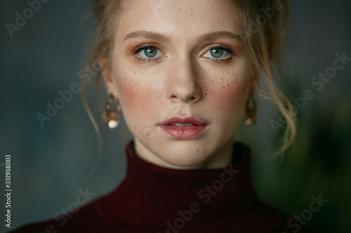 portrait of a young woman