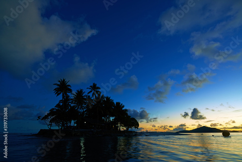 South Island and Sunset Sky_1